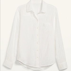 Old Navy | The Classic Shirt, White Dot Button Up